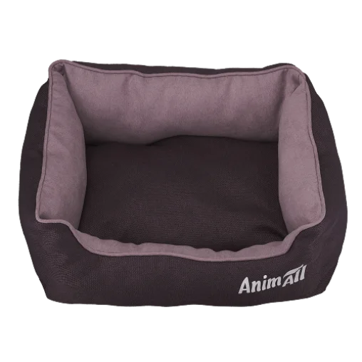 Лежак AnimAll Nena для котів та собак, колір фіолетовий, S 45х35х16 см