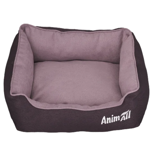 Лежак AnimAll Nena для котів та собак, колір фіолетовий, S 45х35х16 см