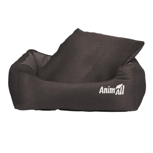 Лежак AnimAll Gama для котів та собак, колір мокко, M 55х43х17 см