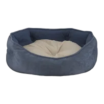 Лежак AnimAll Tiana для котів та собак, колір блакитний, XS 45х40х20 см