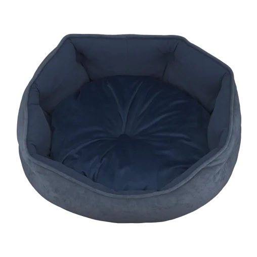 Лежак AnimAll Tiana для котів та собак, колір блакитний, XS 45х40х20 см