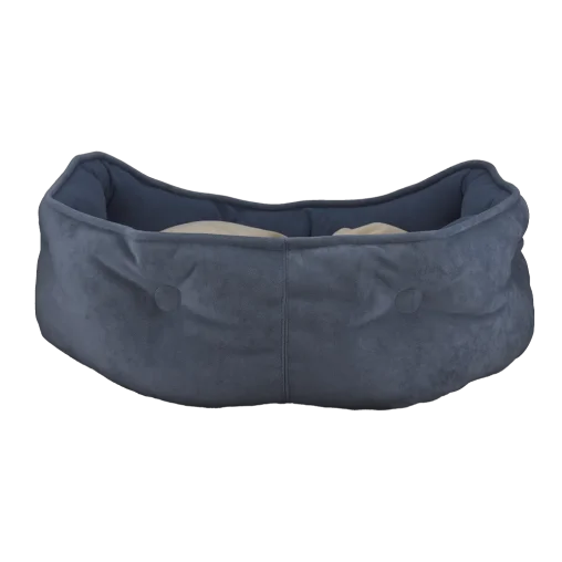 Лежак AnimAll Tiana для котів та собак, колір блакитний, XS 45х40х20 см