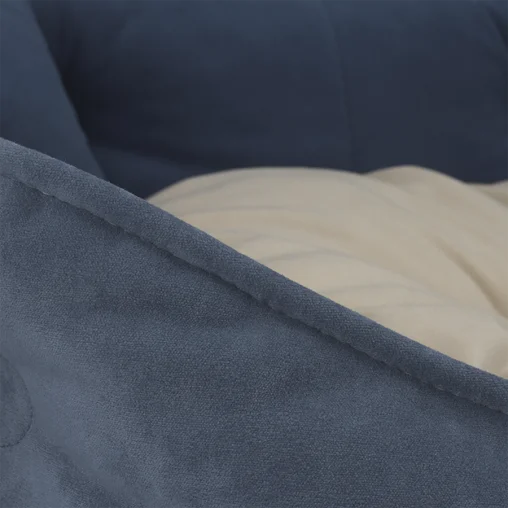 Лежак AnimAll Tiana для котів та собак, колір блакитний, XS 45х40х20 см