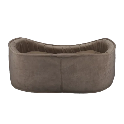 Лежак AnimAll Sofi для котів та собак, колір коричневий, XS 48х36х14,5 см