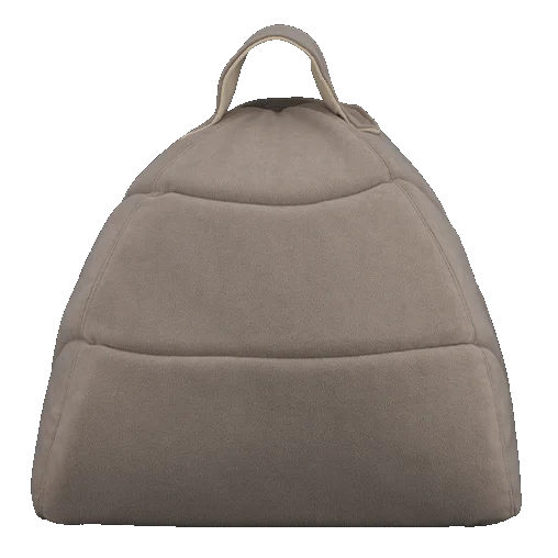 Лежак-будиночок AnimAll Silver для котів та собак, колір бежевий, 39х39х36 см