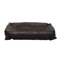 Лежак-трансформер AnimAll Bella для котів та собак, колір мокко, L 70х55х10 см