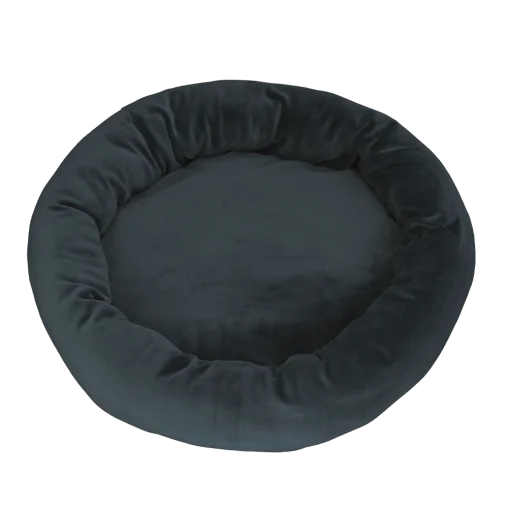 Лежак-пончик AnimAll Luna для котів та собак, колір зелений, М 65х65х20 см