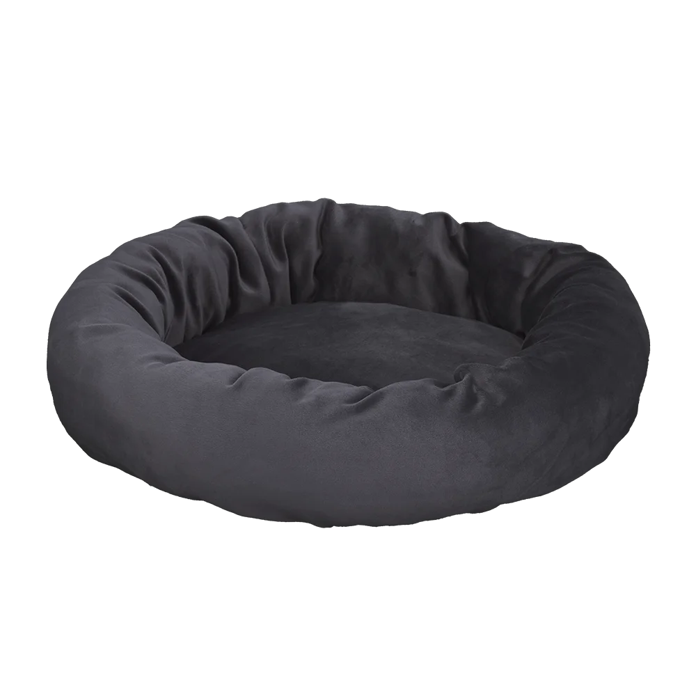 AnimAll Luna donut bed for cats and dogs, gray, M 65x65x20 cm
