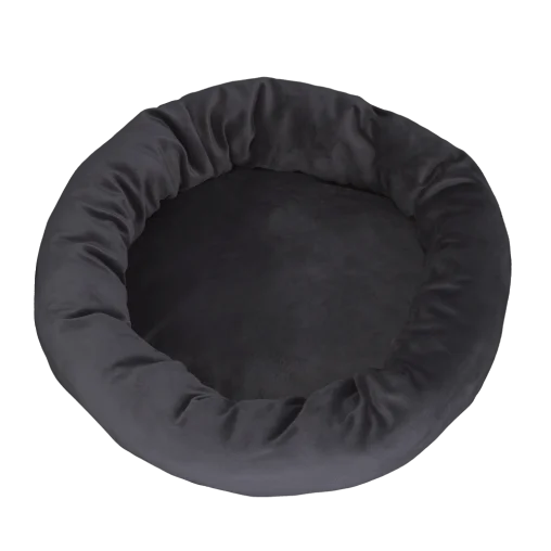 AnimAll Luna donut bed for cats and dogs, gray, M 65x65x20 cm