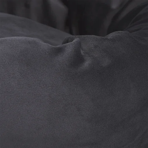 AnimAll Luna donut bed for cats and dogs, gray, M 65x65x20 cm