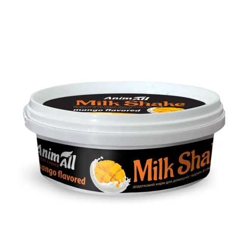 Додатковий корм AnimAll MilkShake для котів та собак зі смаком манго, 30 г