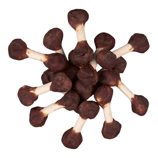 AnimAll Platinum Snack Dog Treats Meat-Filled Dumbbells on a Calcium Bone for Dogs, with Duck, 200 g