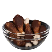 AnimAll Platinum Snack Dog Treats Meat Drumsticks on a Calcium Bone for Dogs, with Chicken, 200 g