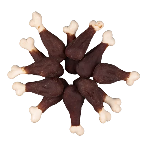 AnimAll Platinum Snack Dog Treats Meat Drumsticks on a Calcium Bone for Dogs, with Duck, 200 g