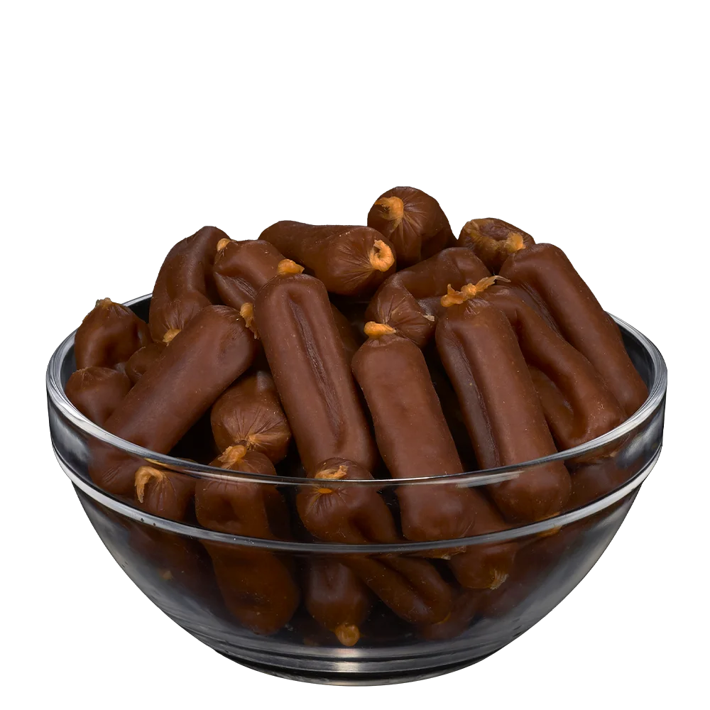 Ласощі AnimAll Platinum Snack Dog Мʼясна міні ковбаски для собак, з куркою, 500 г