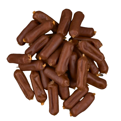 Ласощі AnimAll Platinum Snack Dog Мʼясна міні ковбаски для собак, з куркою, 500 г