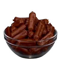 AnimAll Platinum Snack Dog Treats Mini Meat Sausages for Dogs, with Duck, 500 g