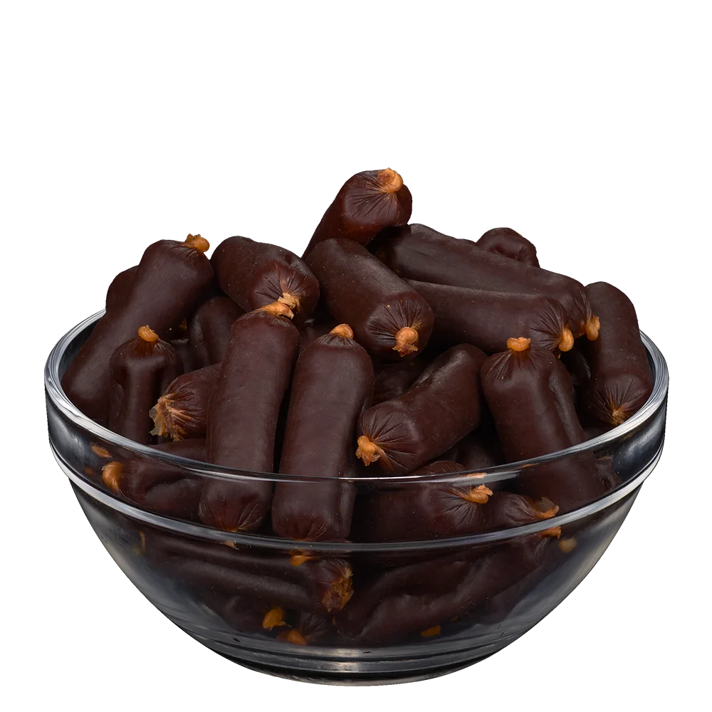 Ласощі AnimAll Platinum Snack Dog Мʼясна міні ковбаски для собак, з яловичиною, 500 г