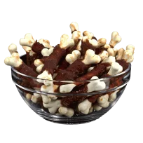 Ласощі AnimAll Snack мʼясо качки на кальцієвій кістці, для собак, 500 г