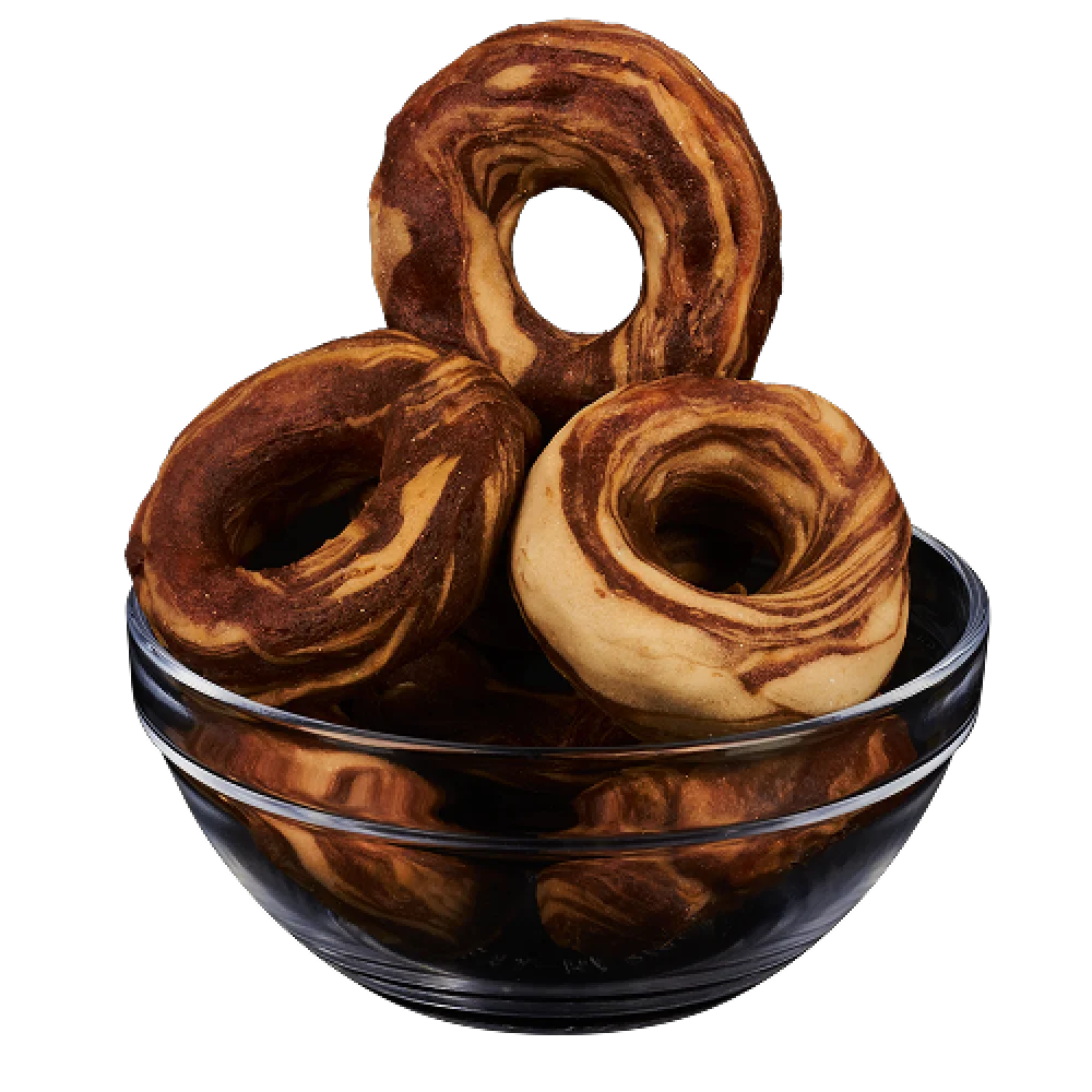 Качине філе AnimAll Snack на кільці з пресованої шкіри, для собак, 500 г