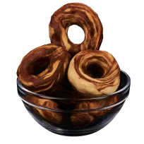 Качине філе AnimAll Snack на кільці з пресованої шкіри, для собак, 500 г