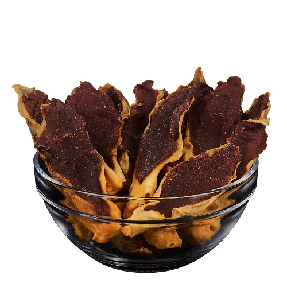 Ласощі AnimAll Snack кролячі вуха з мʼясом качки, для собак, 500 г