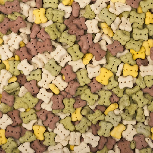 AnimAll Crunch Dog treats, cookie bone Mix, size S, 3 kg