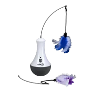 Іграшка-неваляшка AnimAll CrazZzy, сіра