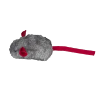 Іграшка мʼяка AnimAll Fun Миша зі звуковим ефект для котів, 15 см 