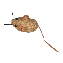 Іграшка мʼяка AnimAll Fun Мишка з дзвіноч для котів, 15 см 