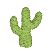 Іграшка сизаль AnimAll Fun Кактус для котів, колір зелений, 11 см 