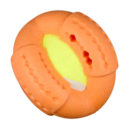 AnimAll GrizZzly CrossFit Tennis Ball for Dogs, Orange, S 9.2 cm