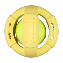 AnimAll GrizZzly CrossFit Tennis Ball for Dogs, Yellow, L 11.2 cm