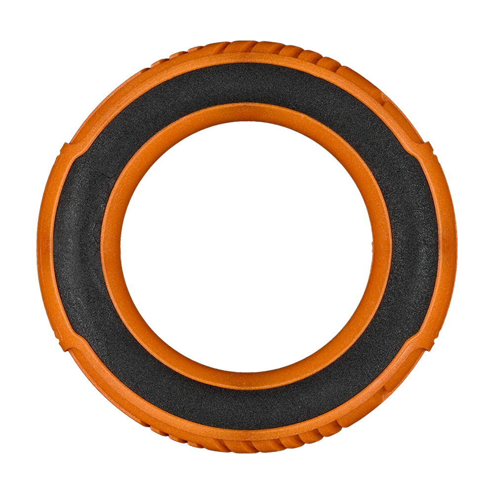 AnimAll GrizZzly Super CrossFit Ring for Dogs, Orange, S 15x15x2.2 cm