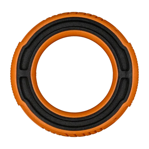 AnimAll GrizZzly Super CrossFit Ring for Dogs, Orange, S 15x15x2.2 cm