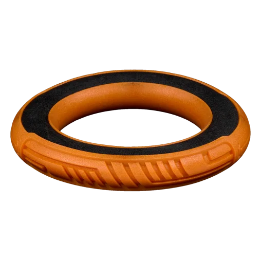 AnimAll GrizZzly Super CrossFit Ring for Dogs, Orange, S 15x15x2.2 cm