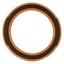 AnimAll GrizZzly Super CrossFit Ring for Dogs, Orange, L 24x24x3.25 cm