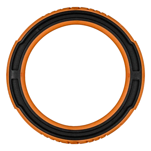 AnimAll GrizZzly Super CrossFit Ring for Dogs, Orange, L 24x24x3.25 cm