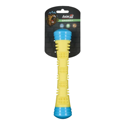Toy AnimAll GrizZzly magic wand, yellow-blue