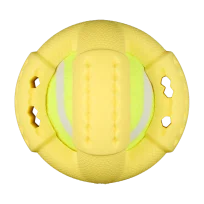 AnimAll GrizZzly CrossFit Tennis Ball for Dogs, Yellow, S 9.2 cm