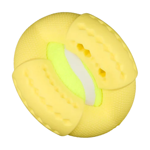 AnimAll GrizZzly CrossFit Tennis Ball for Dogs, Yellow, S 9.2 cm
