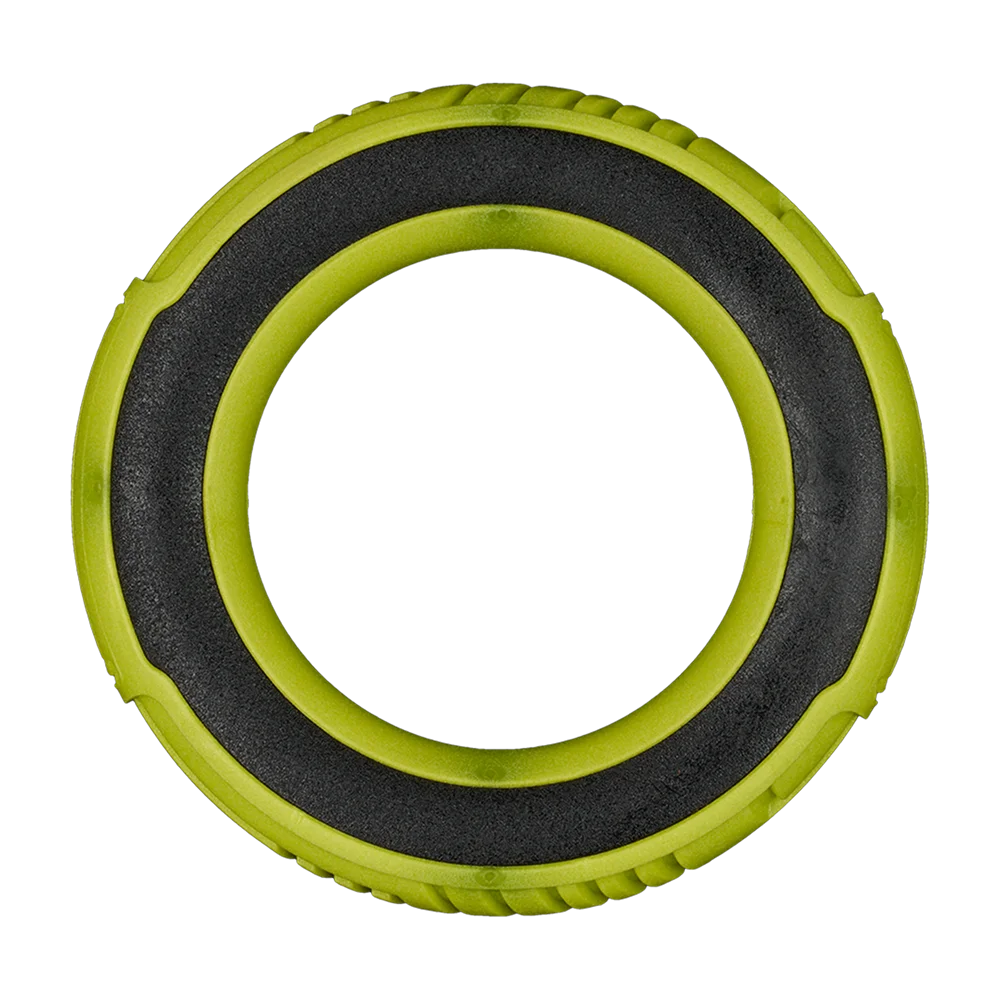 AnimAll GrizZzly dog ​​toy, super ring, green, 15 cm