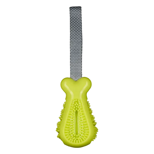 AnimAll GrizZzly Chicken Leg Squeaky Dog Toy, Green, 25×7.2×5.8 cm