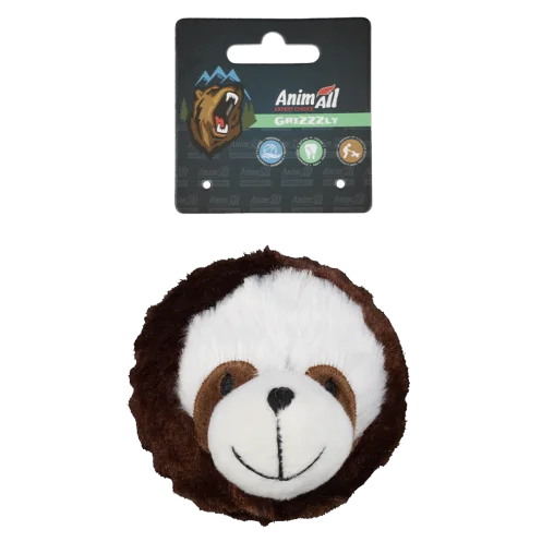 Soft toy AnimAll GrizZzly Sloth, for dogs, 9 cm