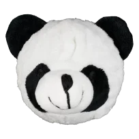 AnimAll GrizZzly Panda Soft Toy with Squeaker for Dogs, polyester, 9 cm