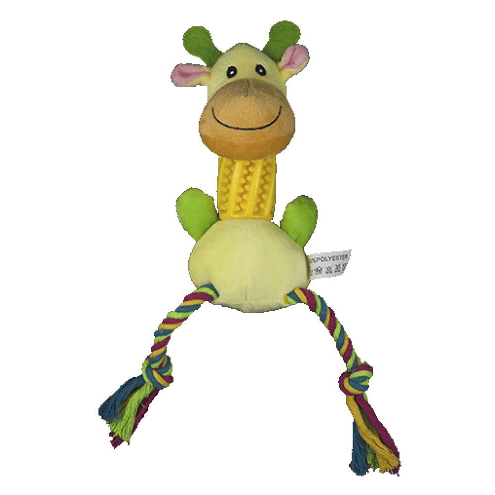 Мʼяка іграшка AnimAll GrizZzly Жираф, для собак, 30×13×10 см