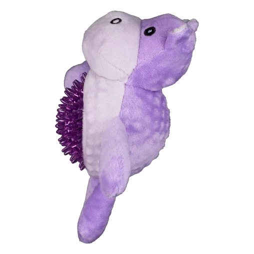 AnimAll GrizZzly Soft Toy Hippopotamus with Squeaker for Dogs, polyester, 19x18x8 cm