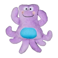 AnimАll GrizZzly Soft Octopus Squeaky Dog Toy, polyester, 17x18x6 cm