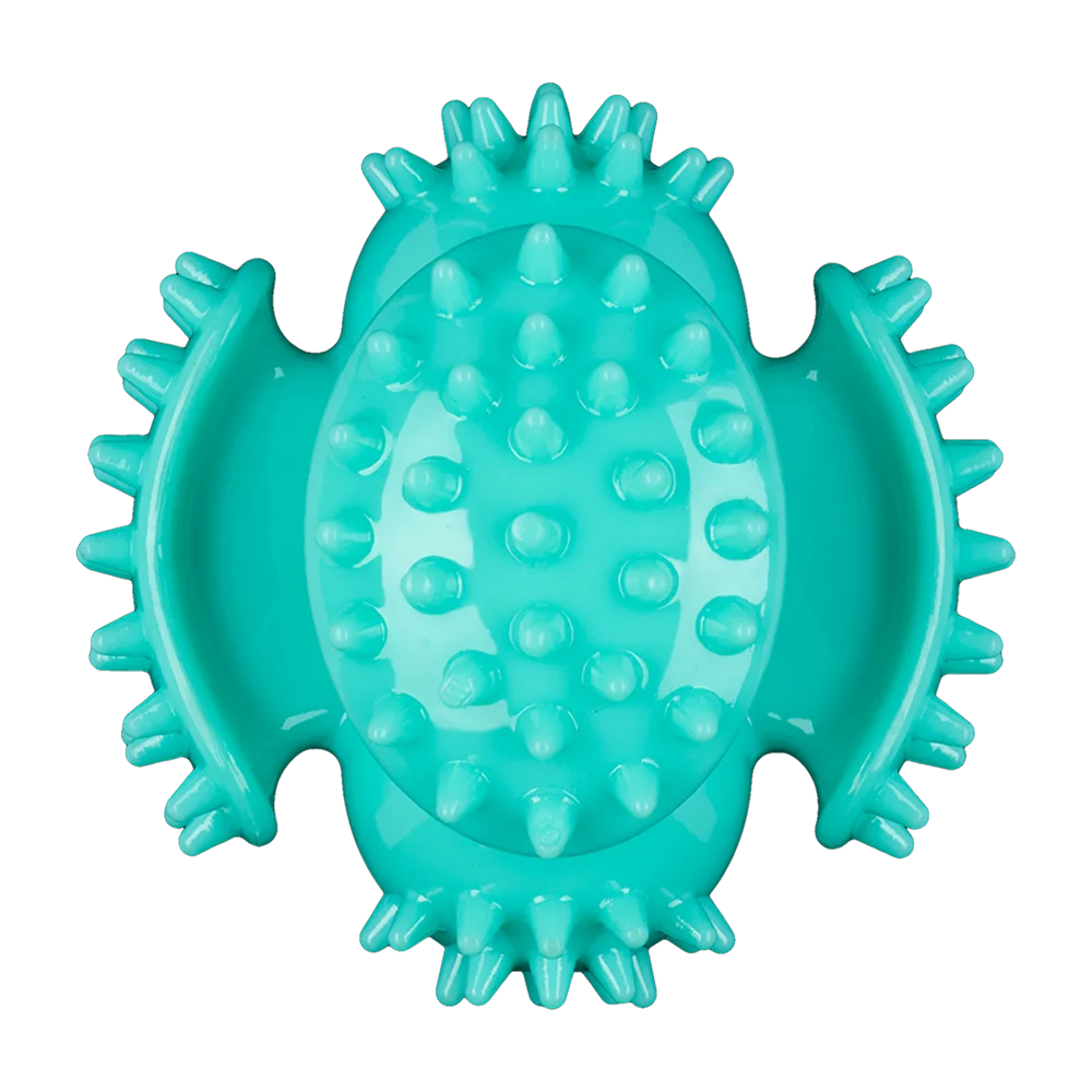 AnimAll GrizZzly Multi-Ball Toy with Squeaker for Dogs, Mint, M 9.3 cm