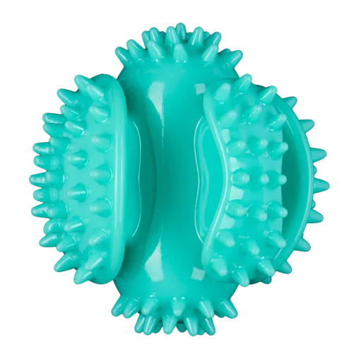 AnimAll GrizZzly Multi-Ball Toy with Squeaker for Dogs, Mint, M 9.3 cm